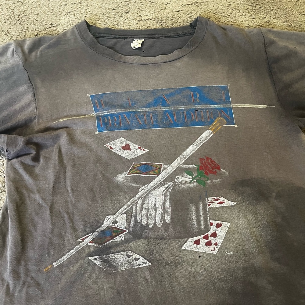 1982 Hearts Screen Stars Tee